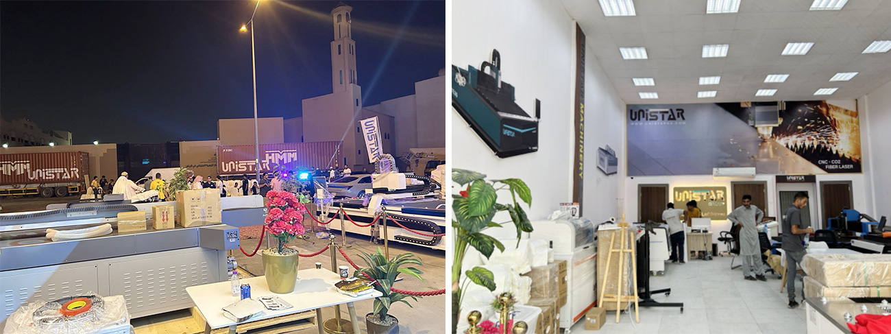 UNISTARLASER 지사는 사우디 아라비아에 성공적으로 개설되었습니다.