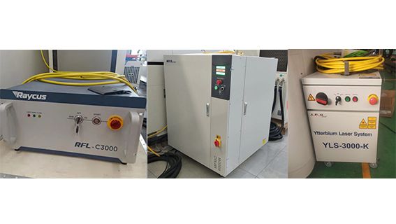 레이저 소스(선택 가능)