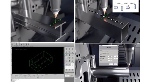 전문 Cypcut 시스템 및 TubesT 배열 소프트웨어