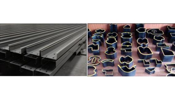 다양한 특수 형상 강철 절단 지원